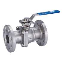 2-Piece Flanged End Ball Valve