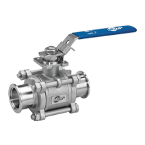3-Piece Vacuum Ball Valve